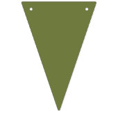 Olive Green - voeg uw eigen teken, foto, naam toe Vlaggetjes (Tweede vlag)