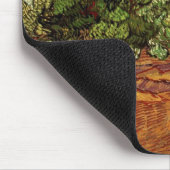 Olive Grove, Bleke blauwe hemel van Vincent van Go Muismat (Hoek)