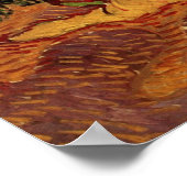 Olive Grove, Bleke blauwe hemel van Vincent van Go Poster (Hoek)