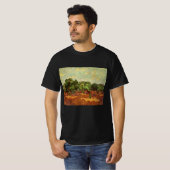 Olive Grove, Bleke blauwe hemel van Vincent van Go T-shirt (Voorkant volledig)