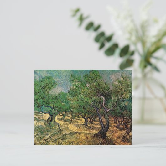 Olive Grove by Vincent van Gogh (Staand voorkant)
