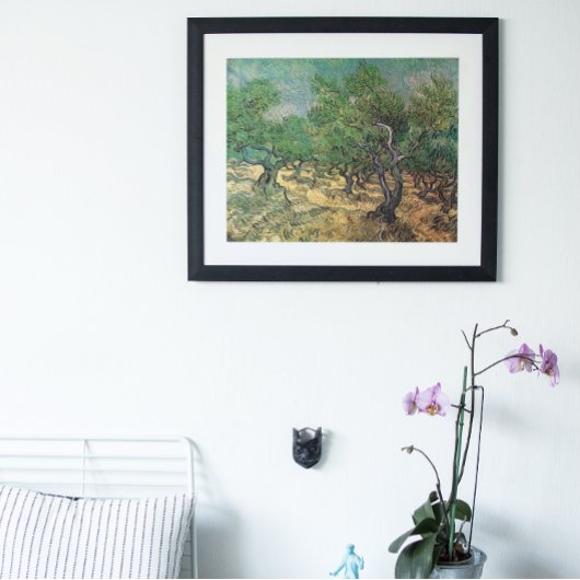 Olive Grove by Vincent van Gogh, Fine Art Poster
