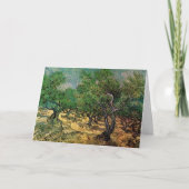 Olive Grove by Vincent van Gogh Kaart (Voorkant)