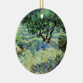 Olive Grove by Vincent van Gogh Keramisch Ornament (Rechts)