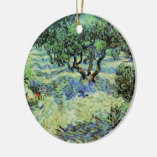 Olive Grove by Vincent van Gogh Keramisch Ornament (Links)