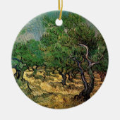 Olive Grove by Vincent van Gogh Keramisch Ornament (Voorkant)
