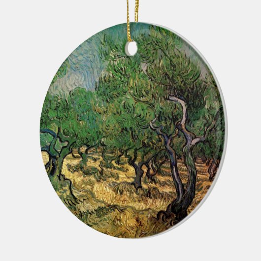 Olive Grove by Vincent van Gogh Keramisch Ornament (Links)