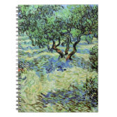 Olive Grove by Vincent van Gogh Notitieboek (Voorkant)