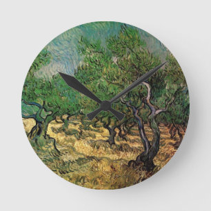 Olive Grove by Vincent van Gogh Ronde Klok
