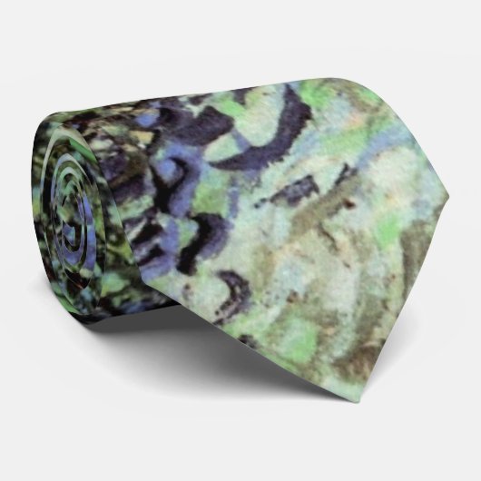 Olive Grove by Vincent van Gogh Stropdas (Opgerold)