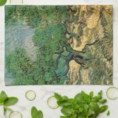 Olive Grove by Vincent van Gogh Theedoek (Gevouwen)