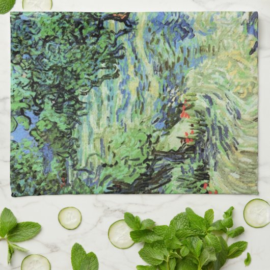 Olive Grove by Vincent van Gogh Theedoek (Gevouwen)