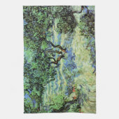 Olive Grove by Vincent van Gogh Theedoek (Verticaal)