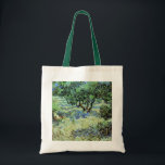 Olive Grove by Vincent van Gogh Tote Bag<br><div class="desc">Olive Grove van Vincent van Gogh is een kunstschilderij van impressionisme natuur. Van Gogh schilderde meer dan een dozijn landschappen met olijfbomen terwijl hij in het zuiden van Frankrijk woonde. Een boomgaard vol fruitbomen op een boerderij in het zomerseizoen. Over de kunstenaar: Vincent Willem van Gogh (1853-1890) was een van...</div>