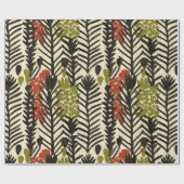 Olive Grove Tropisch behang Cadeaupapier (Vlak)