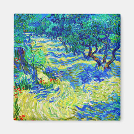Olive Grove van Vincent Van Gogh Magneet