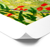 Olive Grove van Vincent Van Gogh Poster (Hoek)