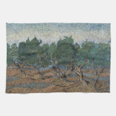 Olive Grove van Vincent Van Gogh Theedoek (Horizontaal)