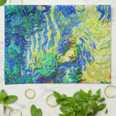 Olive Grove van Vincent Van Gogh Theedoek (Gevouwen)