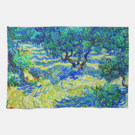 Olive Grove van Vincent Van Gogh Theedoek