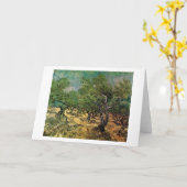 Olive Grove, Vincent van Gogh Kaart (Gele Bloem)