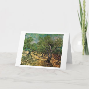 Olive Grove, Vincent van Gogh Kaart