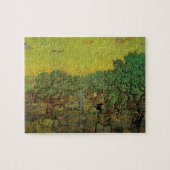 Olive Grove with Picking Figures, Vincent van Gogh Legpuzzel (Horizontaal)