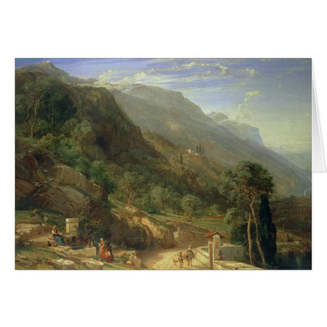 Olive Groves at Varenna, Lake Como, Italië, 1861 ( (Voorkant Horizontaal)