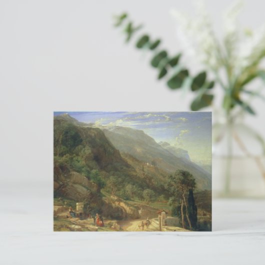 Olive Groves at Varenna, Lake Como, Italië, 1861 ( Briefkaart (Staand voorkant)