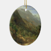 Olive Groves at Varenna, Lake Como, Italië, 1861 ( Keramisch Ornament (Rechts)