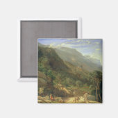 Olive Groves at Varenna, Lake Como, Italië, 1861 ( Magneet (Voorkant / Achterkant)