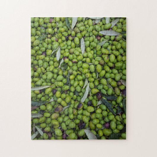 Olive Harvest #1 Legpuzzel (Verticaal)