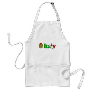 Olive (I Love) Italië Standaard Schort