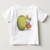 Olive Je Baby Shirt (Achterkant)