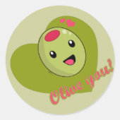 Olive je Sticker (Voorkant)