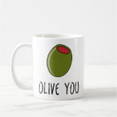 Olive jij, Pun, grappig dat ik van je hou Koffiemok (Links)