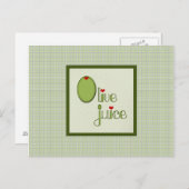 Olive Juice Briefkaart (Voorkant / Achterkant)