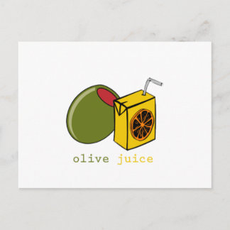 Olive Juice Briefkaart