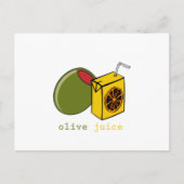 Olive Juice Briefkaart (Voorkant)