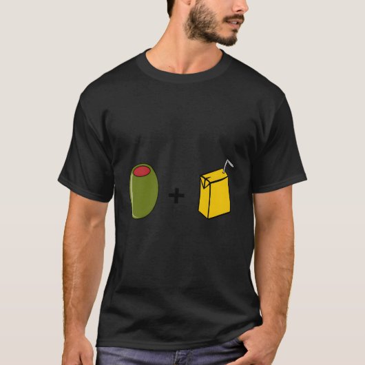 Olive Juice Ik hou van je T-shirt (Voorkant)