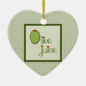 Olive Juice Keramisch Ornament (Voorkant)