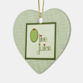 Olive Juice Keramisch Ornament (Links)