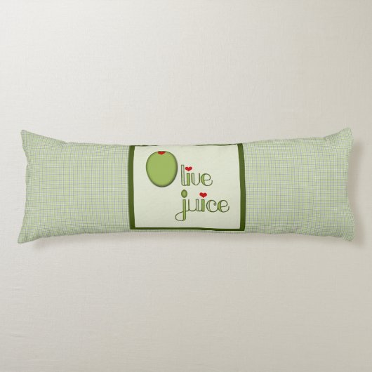 Olive Juice Lichaamskussen (Voorkant)
