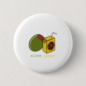 Olive Juice Ronde Button 5,7 Cm (Voorkant)