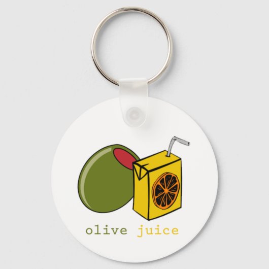 Olive Juice Sleutelhanger (Voorkant)