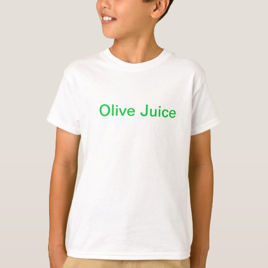 Olive Juice T-Shirt (Voorkant)