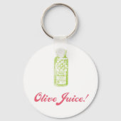 Olive Juice Valentijnsdag Keyring Sleutelhanger (Voorkant)
