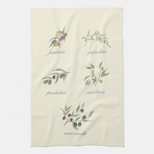 Olive Kitchen Towel Theedoek (Verticaal)