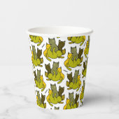 Olive kittens papieren bekers (Achterkant)