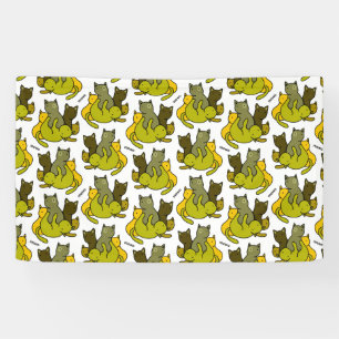 Olive kittens spandoek